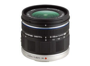 Olympus M ZUIKO 9-18mm Wide - best lens for blackmagic studio camera