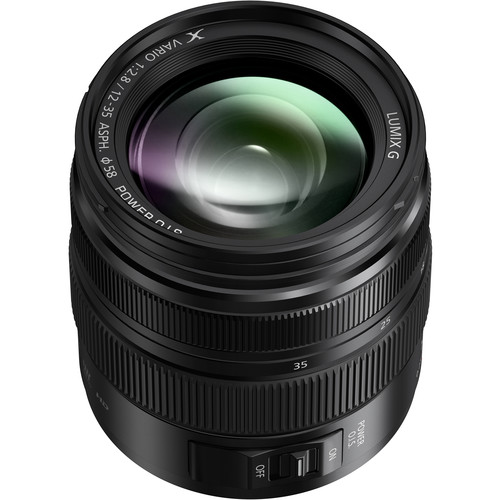 Panasonic Lumix G 12-35mm Lens - best for blackmagic design studio camera