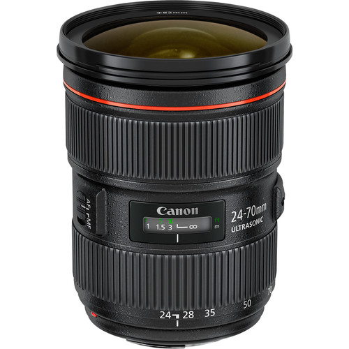Canon EF 24-70mm f/2.8L II USM videographer lens
