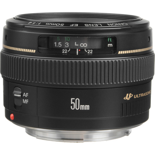 Canon EF 50mm f/1.4 USM Videographer Lens