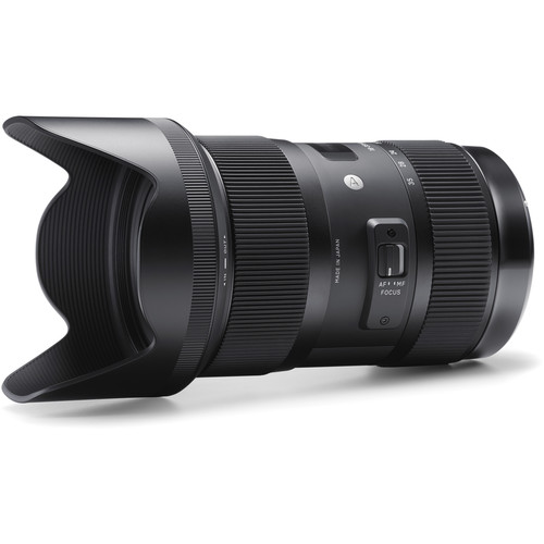 Sigma 18-35mm f/1.8 DC HSM Art videographer lens