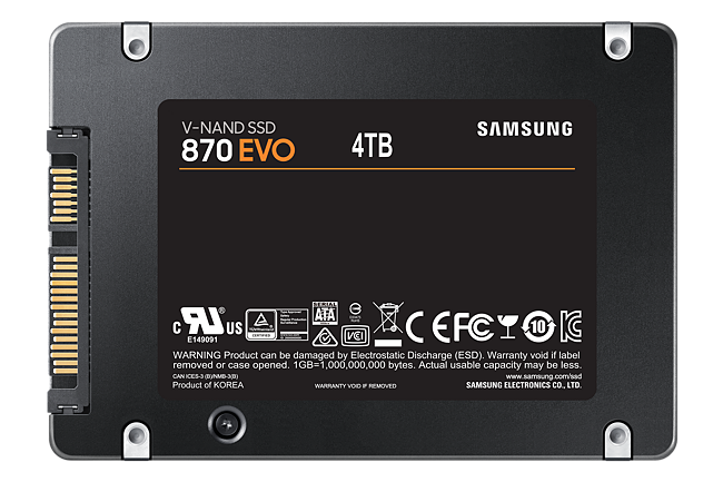 Samsung-870-evo-4TB-SSD - Best SSD for 4K Video Editing
