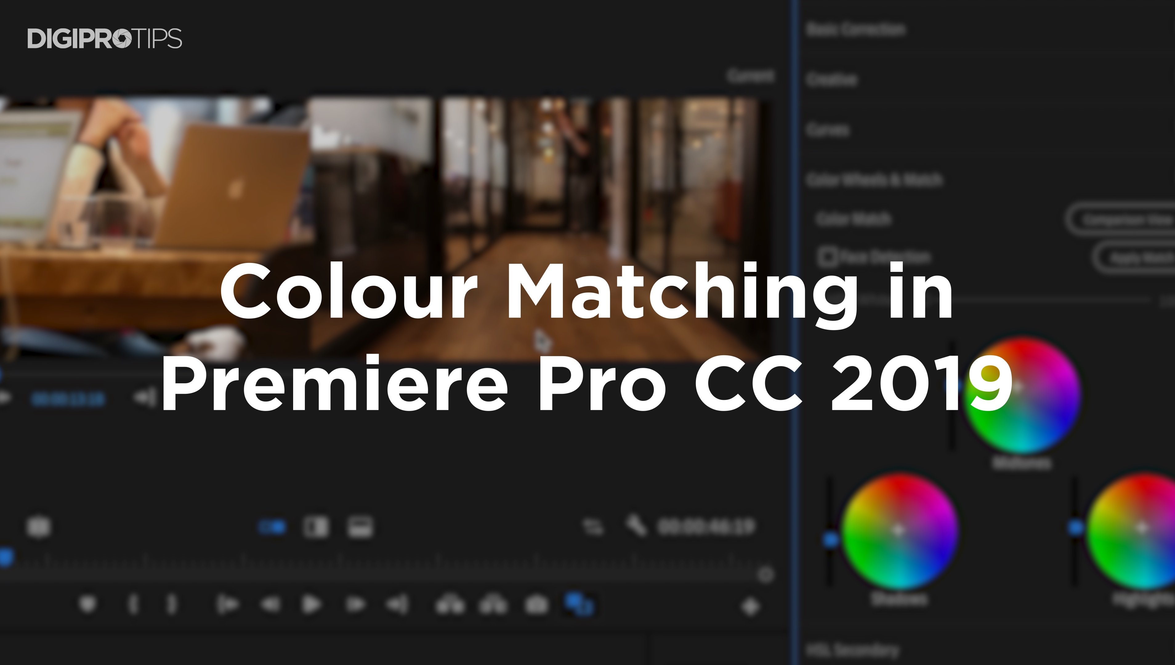 Colour Matching in Premiere Pro with Lumetri Colour - DigiProTips