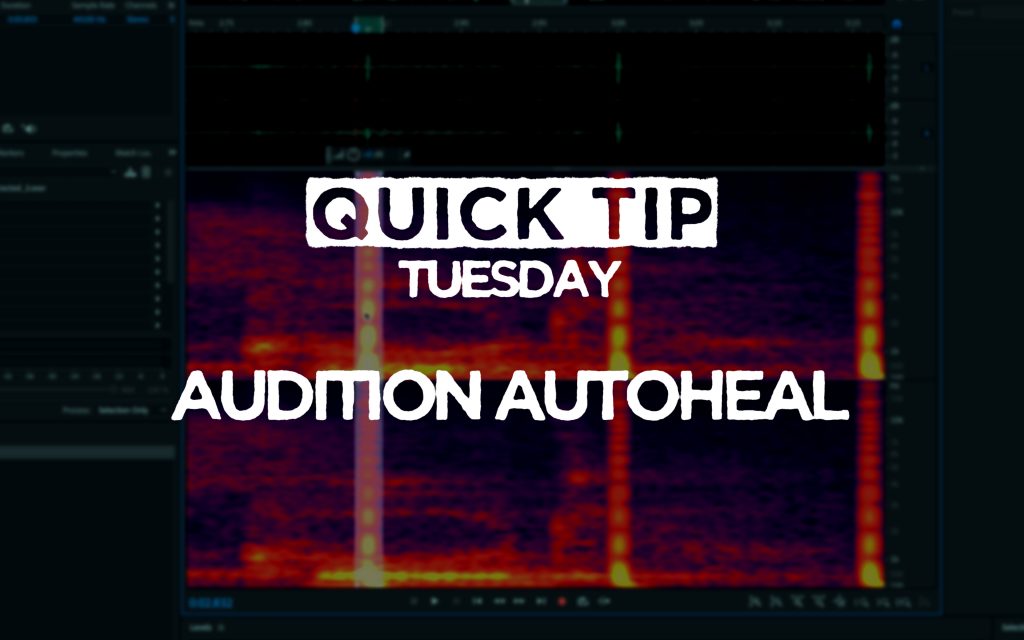 Autoheal in Adobe Audition