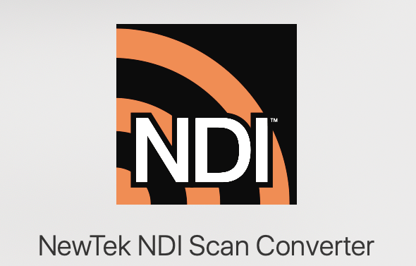 NewTek NDI Scan Converter