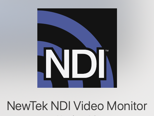 NewTek NDI Video Monitor