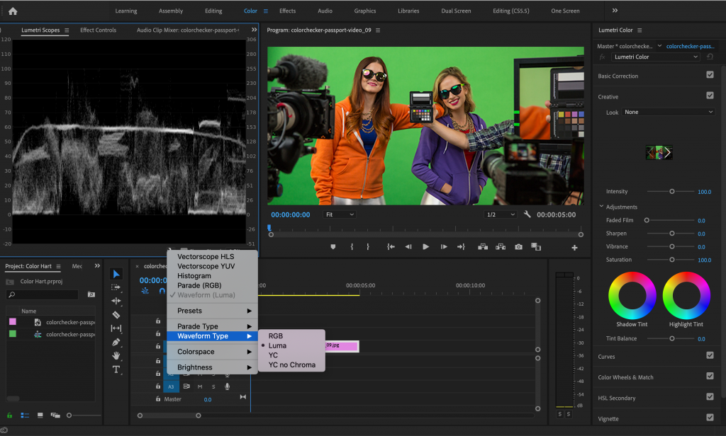 Adobe Premiere Luts