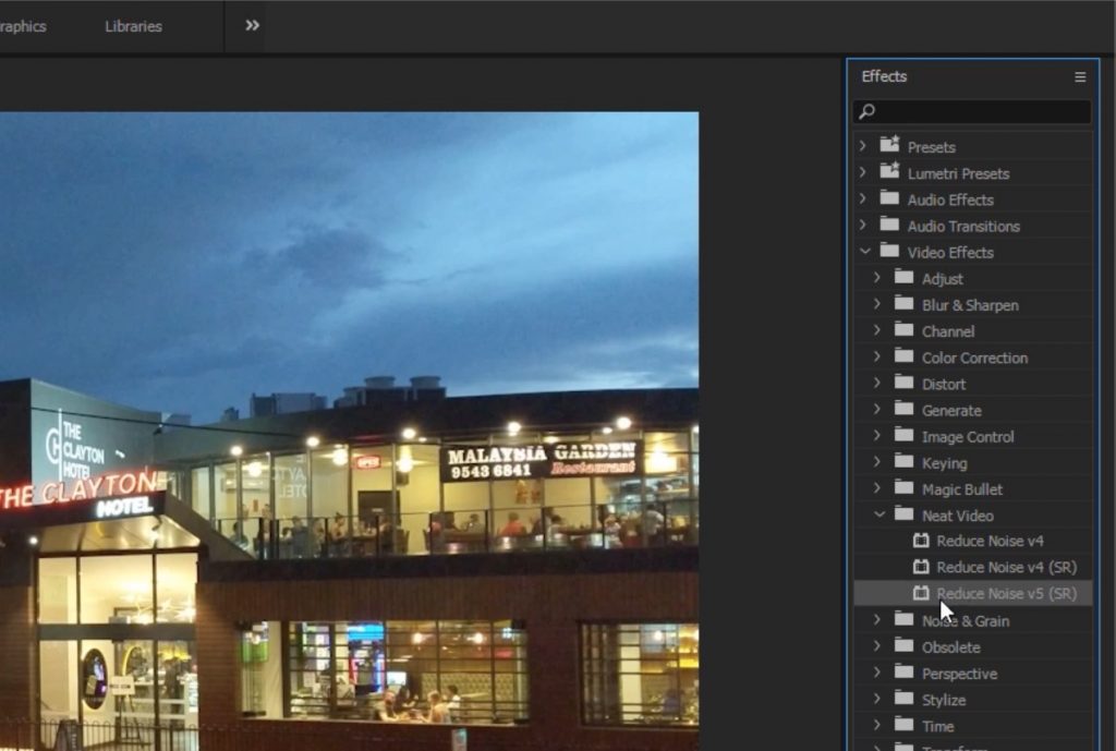 Neat Video Denoiser for Premiere Pro