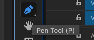 Pen Tool - fade out audio premiere