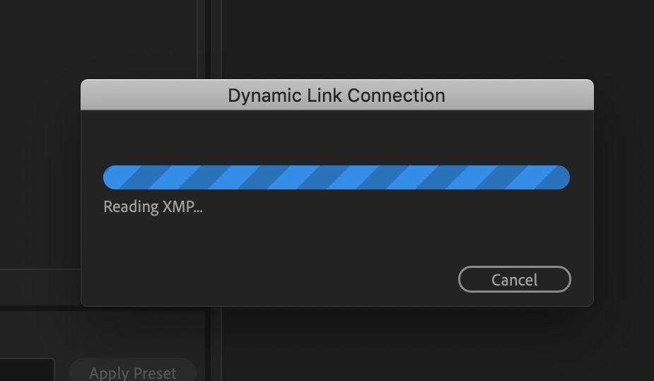 Adobe Dynamic Link - After Effects Export GIF