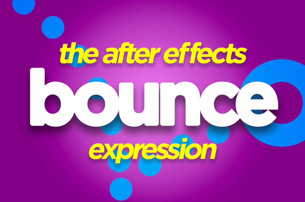 after effects bounce expression