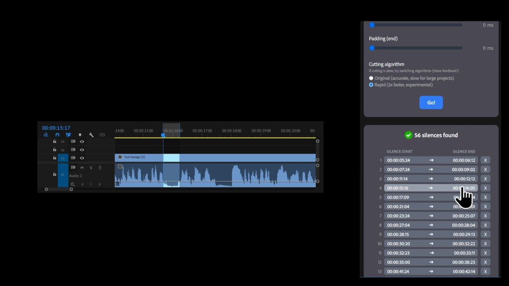 Firecut AI Silence Removal Tool
