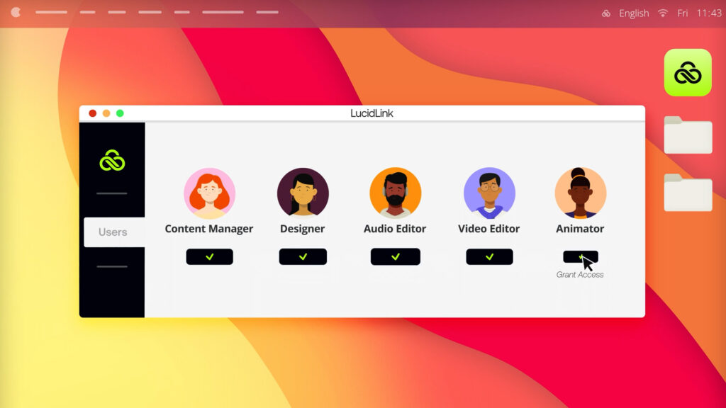 LucidLink Collaboration Remote Editing Solution