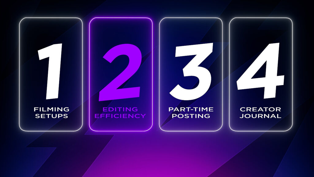 Creator problem number 2 - editing efficiency